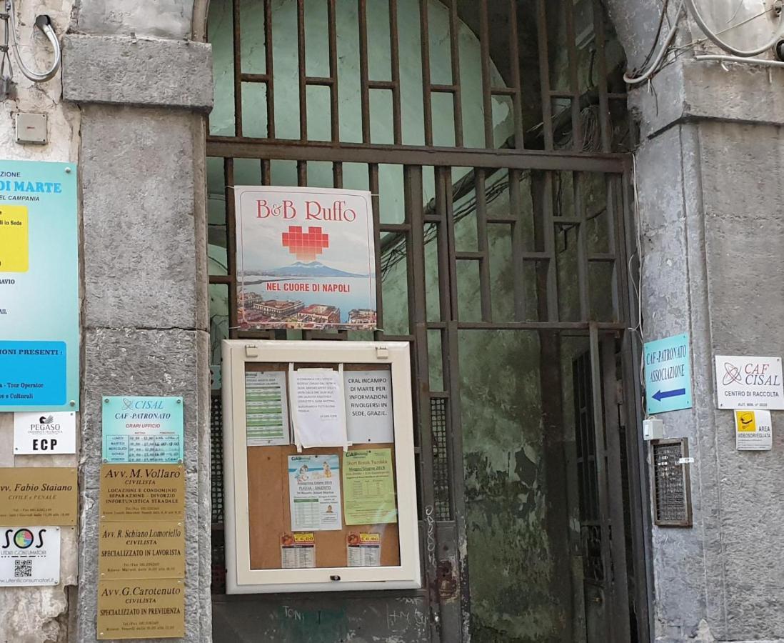 B&B Ruffo Nel Cuore Di Napoli Exterior photo